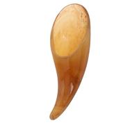 SWETRACE Resin Stone Scraping Massage Tool Hornlike Shape Facial Gua Sha Scraping Tool for Puffiness Reduction Gentle Massage Muscle Tension Relief Body Scraper for Wellness and Relaxation