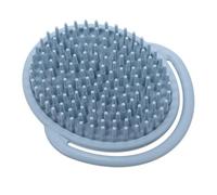 SWETRACE Silicone Shower Brush for Infants, Blue Massage Bath Brush with Soft Bristles for Body Cleaning and Soothing Sensory Experience, for Gentle Bath Time