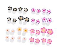 SWETRACE Silicone Toe Separators Separates Toes and Prevents Nail Polish Smudging 32pcs Assorted Colour Pedicure Tool for Pedicure Process and Taking Pictures for Family Use