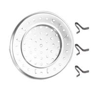 SWETRACE Stainless Steel Steaming Rack High Legs Convenient Storage round Kitchen Steamer Rack Vegetable Steaming Cooking Household Use