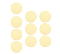 SWETRACE Steamer Mats Reusable Yellow Silicone 10pcs Non-Stick Round Foldable Steamer Liners Silicone Pads for Bread and Use for Cooking and Baking