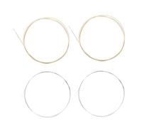 SWETRACE Steel Banjo Strings 4-String Set Sturdy Instrument Accessories for Banjo Music