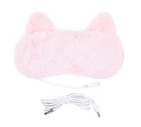 SWETRACE USB Heating Eye Mask Hot Compress Sleeping Eye Mask Heated Blinder for Sleep Aids