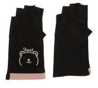 SWETRACE UV Protection Manicure Gloves Half Finger Design for Nail Art Hand Cover Breathable and Flexible Nail Art Supplies Light Protection