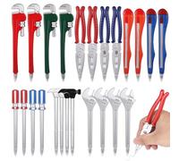 SWEWARM 24 Pcs Novelty Tool Ballpoint Pens, Creative Tool-Shaped Pens, Fun Writing Pens, Colorful Stationery Supplies for Coworkers, Ideal for Home, School, Office, Black Ink