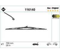 SWF 116140 Wiper Blade for CHRYSLER,DODGE,FORD,FORD AUSTRALIA,PLYMOUTH