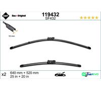 SWF FRONT WIPER BLADE 119432 FOR AUDI