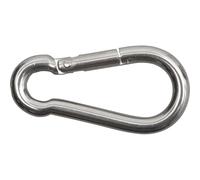 SWG 680 304 008 80 Fire Brigade Spring Hook Stainless Steel A4 80x8mm