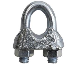 SWG 68017420075 Cable Clamp 3 mm M4 Steel Galvanised Cast Iron Pack of 50