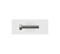 SWG Hexagon Head Screw M6x30mm DIN 933 A2 Steel 40pieces Hex SW10