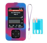 Swiatla Dexcom G7 Receiver Case with Wrist Lanyard and 2PCS Screen Protector (Tricolor Mixing)
