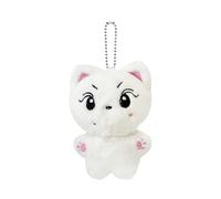 Swico Remado Kpop Merch Keychains Cute Cartoon Animal Keyring Car Key Handbag Wallet Tote Bag Pendant for ENGENE, White-jungwon, Standard