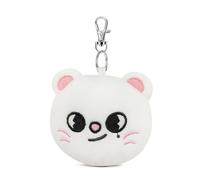 Swico Remado Kpop Keychains Cute Cartoon Keyring Car Key Pendant Women Handbag Wallet Pendants, White-cat, Medium