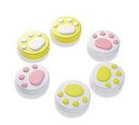 Swicth Cat Paw Thumb Grip Caps, Joystick Cap for Nintendo Switch and Switch Lite, Soft Silicone Cover for Joy-Con Controller