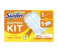 Swiffer 180 Dusters Starter Kit Unscented Scent, 1 Set (Packaging May Vary)