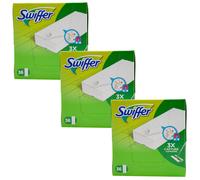 Swiffer DRY Floor Wipes 3 x 36 Pieces Catches Dust - Dirt- Hair