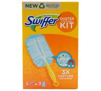 Swiffer Duster Dust Magnet Kit Starter Set 1 Staff 7 Cloths Dusters #02