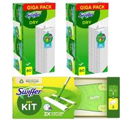 Swiffer Dust Magnet Dry Kit Starter Set With 1 Staff And 162 Cloths Gigapack #61