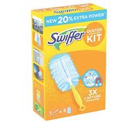 Swiffer Dust Magnet Set with Febreze Fragrance, 1 Handle and 3 Replacement Wipes (Pack of 1)