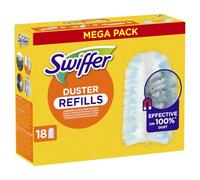 Swiffer Duster Refills x 18, Catches And Retains 3X More Dust And Hair Compared To Traditional Duster