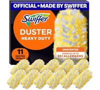 Swiffer Dusters Heavy Duty Multi-Surface Duster Refills for Cleaning, Unscented, 11 Count