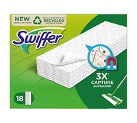 Swiffer Floor Mop Floor Dusters Refill Pack 18 Wipes Ideal for Dust, Pet Hair and Allergens