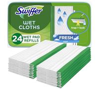 Swiffer Sweeper Wet Mopping Cloths, Open-Window Fresh, 24 count