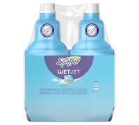 Swiffer Wetjet Spray Mop Floor Cleaner Open Window Fresh Scent Multi-Purpose Solution, 42.2 OZ, 2 Bottles by Swiffer