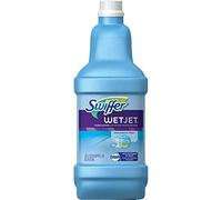 Swiffer Wetjet System Cleaning-Solution Refill, Fresh Scent, 1.25 L Bottle, 4/Carton