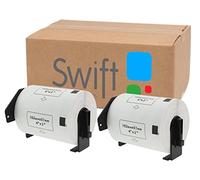 Swift 10 x Compatible DK-11240 102mm x 51mm White Thermal Barcode Labels Compatible with Brother QL-1100 QL-1060N QL-570 QL-580 QL-700 QL-710W QL-800 QL-810W QL-820NWB Printers