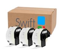 Swift 20 x Compatible DK-11201 29mm x 90mm White Thermal Standard Address Labels Compatible with Brother QL-1100 QL-1060N QL-570 QL-580 QL-700 QL-710W QL-800 QL-810W QL-820NWB Printers