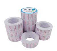 Swift 22 x 12 mm Price Gun Labels CT1 Lined 10 Rolls 5,000 Stickers Pricemarking Tags Fits Many Pricing Labellers