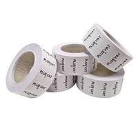 Swift 22 x 12 mm Price Gun Labels CT1 Plus VAT 5 Rolls 2,500 Stickers Pricemarking Tags Fits Many Pricing Labellers