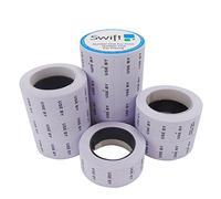 Swift 22 x 12 mm Price Gun Labels CT1 Use by 30 Rolls 15,000 Stickers Pricemarking Tags Fits Many Pricing Labellers