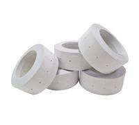 Swift 22 x 12 mm Price Gun Labels CT1 White 5 Rolls 2,500 Stickers Pricemarking Tags Fits Many Pricing Labellers