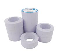 Swift 22 x 12 mm Price Gun Labels CT1 White Peelable Removable 100 Rolls 100,000 Stickers Pricemarking Tags Fits Many Pricing Labellers
