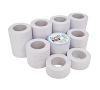 Swift 22 x 12 mm Price Gun Labels CT1 White Peelable Removable 20 Rolls 20,000 Stickers Pricemarking Tags Fits Many Pricing Labellers