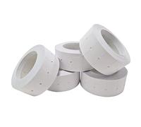 Swift 22 x 12 mm Price Gun Labels CT1 White Peelable Removable 5 Rolls 5000 Stickers Pricemarking Tags Fits Many Pricing Labellers