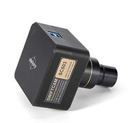 Swift 5 Megapixel Cam Microscope Camera with Reduction Lens, Calibration Kit, Eyepiece Tube Adapter and USB 3.0 Cable Compatible with Windows/Mac/Linux