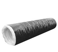 swift air Phonic Phonitec Trap Acoustic Duct 3m 6m 10m Ventilation Extraction Hydroponics (8" 200mm, 3 meters)