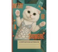 Swift Composition Notebook: Showgirl Inspired Wide Ruled Note pad for School | The Notes of A Showgirl | 100 Pages | Cute ShowCat Aesthetic School Supplies For Biology Students and Teachers
