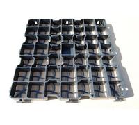 Swift Ecobase Porous Pavers - Paths, Drives, Garden Paths, Car Parking, Footpaths - Black - Recycled Plastics - 10-Pack - Covers 2.5M2