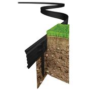 Swift Foundations Swift Edge 24m Black Garden Edging - Wilko