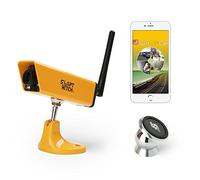 Swift Hitch Wireless Battery Backup Camera System For Trailer Hitch Up, Rv Rear View Via Wifi Link And Monitoring
