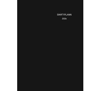 SWIFT-PLANN 2026 Weekly Appointment Book Planner | Large 8" x 11" | Black Edition Vol.1