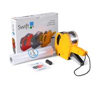 swift Price Gun Kit with 5000 Labels and Spare Ink M8-22 Yellow