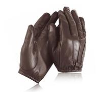 Swift Wear Anti-Slash Kevlar Lined Police Fire Resistant Leather Workwear Protection Gloves Heat Resistance Security SIA (Brown), M (Pack of 1)
