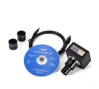 Swiftcam SC1003-CK 10 Megapixel Camera for Microscopes, with Reduction Lens, Calibration Kit, Eyetube Adapters, and USB 3.0 Cable, Compatible with Windows/Mac/Linux
