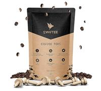 SWIFTEE Coffee Golf Tee Tees - Sustainable Golf Tees | Upcycled Coffee Grounds | Durable & Aromatic | Eco-Friendly (10mm Castle (Pack fo 30))