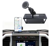 SwiftGaze Metal Phone Mount for 2015-2020 Ford F 150 & 2017-2022 F250/350 Shakeproof Dash Mount Holder Cool Ford Accessory